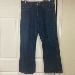 Armani Collezioni Men’s Jeans  Straight Leg Blue Sz 34 Italy Cotton